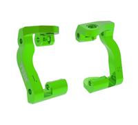 Traxxas 10733-GRN Mini Maxx Blocs de roulettes en aluminium, L & R, vert