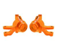 Traxxas 10734-ORNG - Blocs de direction en aluminium Mini Maxx, L&R, orange