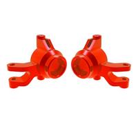 Traxxas 10734-RED - Blocs de direction en aluminium Mini Maxx, L&R, rouge