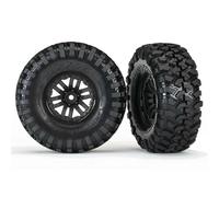 Traxxas 2 pneus et jantes Crawler TRX4 Canyon Trail 1.9 Black 8272"