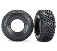 Traxxas 2 pneus UDR Unlimited BF Goodrich + Mousse TRX8470