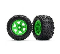 Traxxas 2 roues 3.8 E Revo 2.0 vertes talon 8672G
