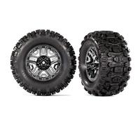 Traxxas 2 Roues Sledgehammer Noir / Chrome 2.8" Hoss TRX9072