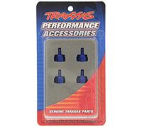Traxxas Pièces pour voiture modèle 3767 – Cap de chocs en aluminium – Bleu