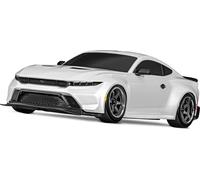 Traxxas 4-TEC Ford Mustang Drift 1:10 2WD RTR blanc - Technologie TSM, 2.4GHz