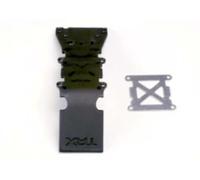 Traxxas 4937 Plaque de Protection Avant Noire