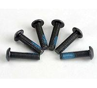 Traxxas 5282 Hex-Drive Button-Head Machine Screws With Thread Lock, 3x12mm (Set Of 6)