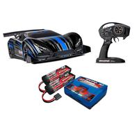Traxxas 64077-3 XO-1 160KM/H+ 1/7 4WD TSM V. 2022 + TRX 6S Ensemble Bleu