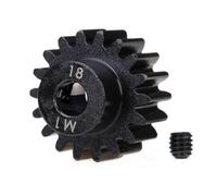Traxxas Pignon moteur 6491R - 18 dents renforcé - pas métrique 1.0 - 5 mm