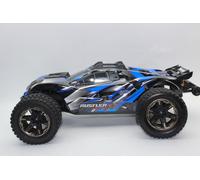 Traxxas 67097-4 Bleu RC Rustler 4x4 Vxl Ultimate sans Brosse 1:10 Neuf Scellé