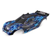 Traxxas 6717X Carrosserie Rustler 4X4 Argent Gris Bleu