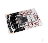 Traxxas 6813R AUTOCOLLANTS SLASH 4X4