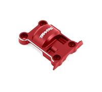 Traxxas 7787 Couvercle de Transmission alu Rouge X-Maxx, XRT