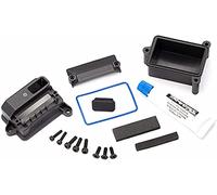 Traxxas 8924 - Boîte récepteur, Couvercle de câble, Coussinets en Mousse et Graisse Silicone, Maxx