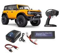 Traxxas 92076-4 TRX-4 2021 Ford Bronco 1/10 Robot Tqi Kit Avantageux 1 Orange