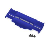 Traxxas Aileron Bleu Rustler 4X4