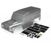 Traxxas Automobile 8011 X 1/10 Échelle Land Rover Defender Corps, Graphite Argent