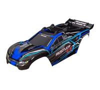 Traxxas Carrosserie Rustler 4x4 Bleu (Montage sans Clips) 6740-BLUE