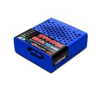 Traxxas Chargeur de Batterie USB-C, Chargeur d'équilibre Multi-Chimie 40 W, Bleu