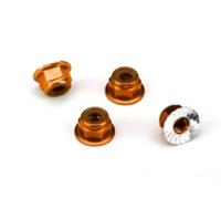 Traxxas Écrous avec bride 4 mm orange
