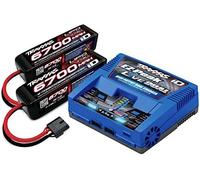 Traxxas Chargeur de modélisme EZ-Peak Live Dual +2x accus LiPo 26 A Li-polymère NiMH
