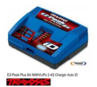Traxxas Ez-Peak Plus 4s Chargeur Rapide, 75W, 8A, Nimh / Lipo 2-4s Avec