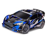 Traxxas Ford Fiesta Rue Course sans Brosse BL-2s - Bleu + 5000 / Pile Lipo Akku