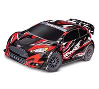 TRAXXAS Ford Fiesta Rue 4x4 BL-2S Bleu 1/10 Course Rtr / TRX74154-4RED