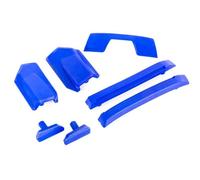 Traxxas Forgeron Karo Verstärkungs Set Bleu / Dach Skid Pads (pour #9511 Karo )
