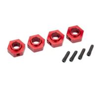 Traxxas Hexagone de Roue Alu Rouge 12mm (x4) TRX8269R