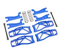 Traxxas Kit de suspension WideMaxx, Bleu, Bras de commande de véhicule, Acier allié, 1 Count, Front, Universel, Hobby-RC-Véhicule-Parts, TRX8995X