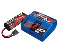Traxxas Pack Chargeur 2970G + 1 x Lipo 3S 4000MAH 2849X Prise