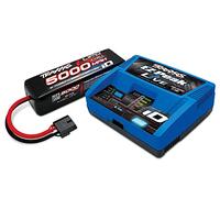 Traxxas Pack Chargeur Live 2971G +LIPO 4S 5000MAH 2889X