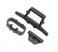 Traxxas Pare-chocs arrière pour Rustler 4X4 TRX6737 avec support