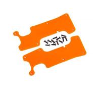 Traxxas Plaques Protections de Triangles arrieres Oranges Sledge 9634T