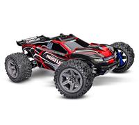 Traxxas 67164-4 Rustler 4x4 BL-2S 1/10 sans Brosse Rtr Rouge