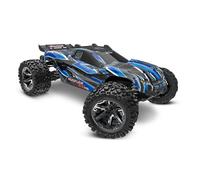 TRAXXAS RUSTLER 4X4 VXL BRUSHLESS HD BLEU SANS ACCUS NI CHARGEUR 67376-4-BLUE