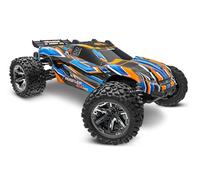 Traxxas RUSTLER 4X4 VXL BRUSHLESS HD ORANGE SANS ACCUS/CHARGEUR 67376-4-ORNG