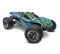 Traxxas TRX67376-4 Rustler 4x4 Vxl HD sans Brosse Tsm Système Stabilisateur Vert
