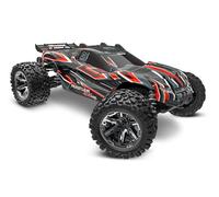 Traxxas RUSTLER 4X4 VXL Voiture Jouet Plastique Rouge Sans Accus/Chargeur 67376-4-RED