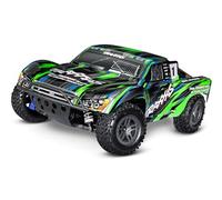 Traxxas Slash 4X4 BRUHLESS 2S + HD Parts Vert sans ACCUS NI Chargeur 68154-4-GRN
