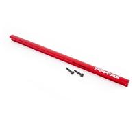 Traxxas Sledge Châssis Brace (T-Bar) 6061-T6 Alu Rouge + Vis / TRX9523R
