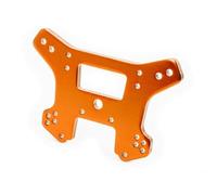 Traxxas Sledge Support D'Amortisseur Avant 6061-T6 Alu Orange Éloxé / TRX9539T