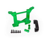 Traxxas Support d'amortisseurs arrière Aluminium Vert Rustler 4x4 VXL TRX6738G