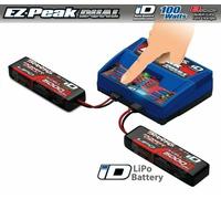 Traxxas TRX 2990 GX Dual EZ-Peak Plus Chargeur + 2x 3S ID LiPo 11,1V 5000