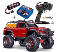 Traxxas TRX-4 High Trail Sport Rouge TRX82044-4-RED-SET Kit Avantageux