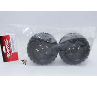 Traxxas TRX 9072 GRIS Pneus Sledgehammer Sur Jantes Grises 2.8 NEU OVP