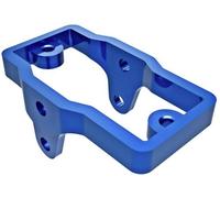 Traxxas TRX-9739-BLUE Support servo bleu, alu TRX-4M