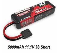 Traxxas – Pack de batterie LiPo 2832 – 11,1 V 5000 mAh 3 cellules 25C boîtier hardcase iD (1 pc)