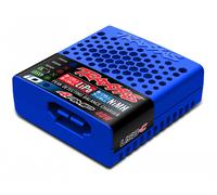 Traxxas Chargeur de batterie USB-C, chargeur d'équilibre multi-chimie 40 W, bleu